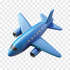 Aeroplane Icon Render | Airplane Transportation Illustration | Aviation Travel Design