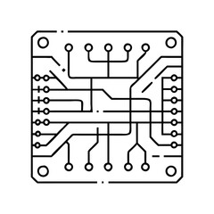 Electronic Circuit Board Design Integrated Circuit Technology Microchip