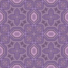 Seamless abstract pattern. Symmetrical texture. Kaleidoscope
