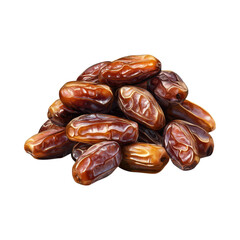 Obraz premium Dates Fruits close up Isolated on Black Background