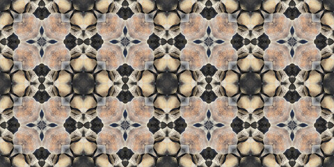 Seamless pattern banner. Abstract texture background.