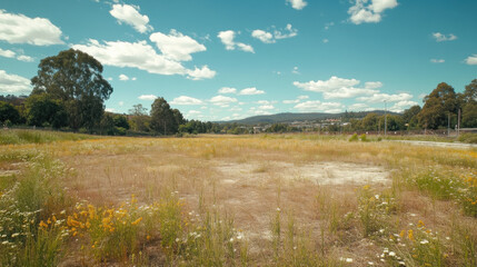 Obraz premium Timelapse barren landscape