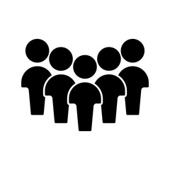 crowd, group, business, community icon