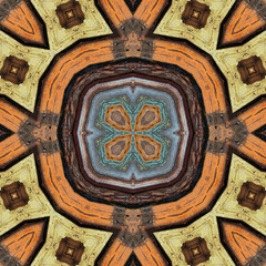 Seamless square pattern. Abstract texture background.