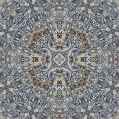 Seamless square pattern. Abstract texture background.