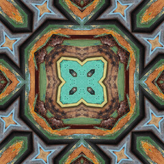Seamless square pattern. Abstract texture background.
