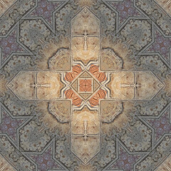 Seamless square pattern. Abstract texture background.