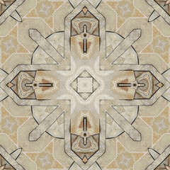 Seamless square pattern. Abstract texture background.