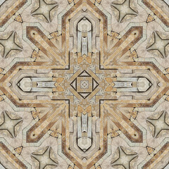 Seamless square pattern. Abstract texture background.