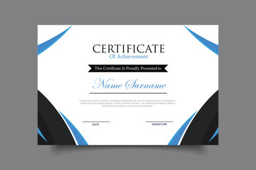 certificate template design