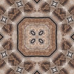 Seamless square pattern. Abstract texture background.