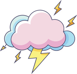 Blinking pastel cloud strikers 