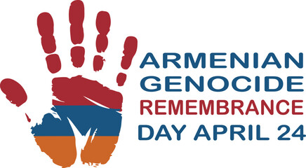Armenian Genocide Remembrance Day Vector Design