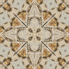 Seamless square pattern. Abstract texture background.