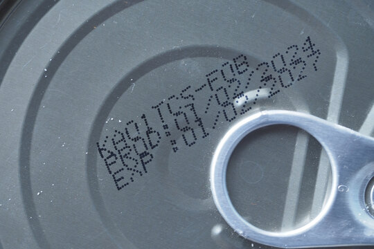 Understanding expiry date on a canned food product lid