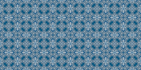 Seamless abstract pattern. Symmetrical texture. Kaleidoscope