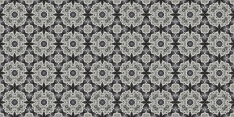 Seamless abstract pattern. Symmetrical texture. Kaleidoscope