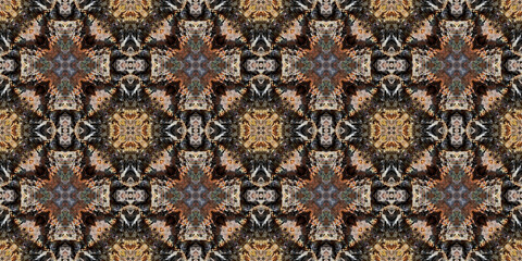 Seamless pattern banner. Abstract texture background.