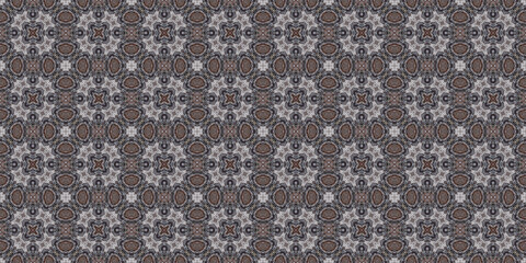 Seamless abstract pattern. Symmetrical texture. Kaleidoscope