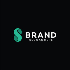 Letter S logo design vector illustration