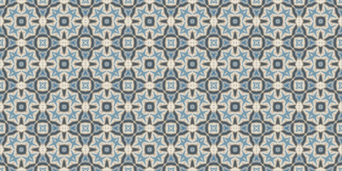 Seamless abstract pattern. Symmetrical texture. Kaleidoscope