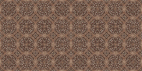 Seamless abstract pattern. Symmetrical texture. Kaleidoscope