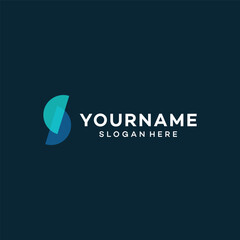 Letter S logo design vector illustration