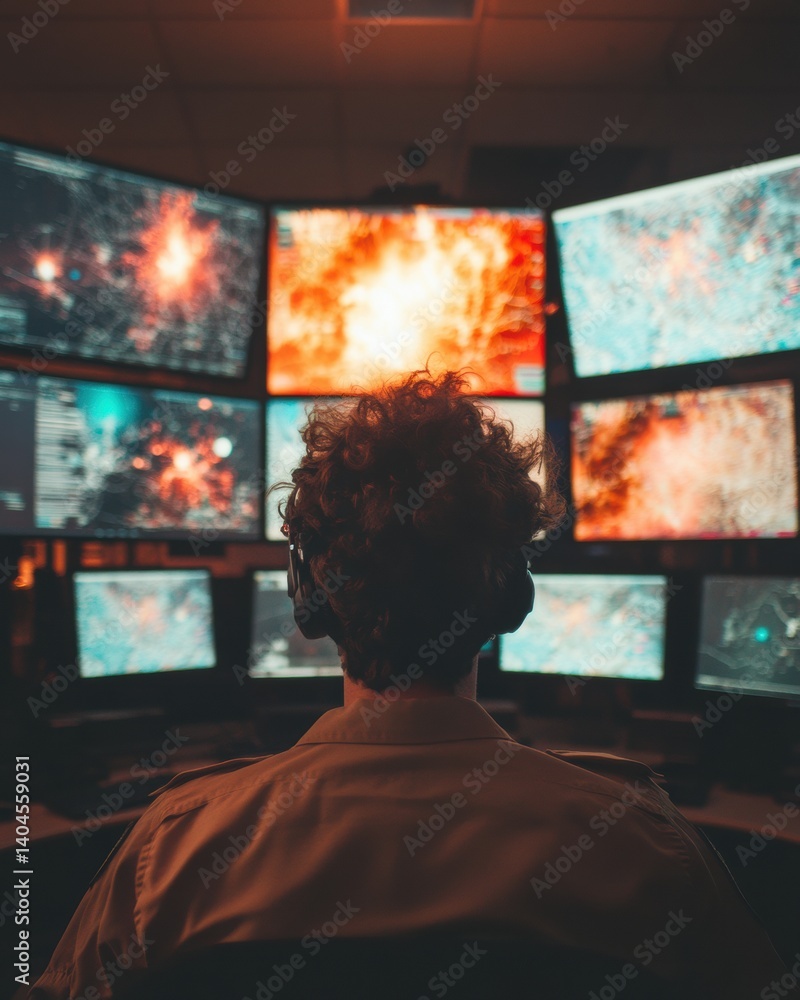 Poster immersive crisis intelligence next-gen defense monitoring with ai-enhanced tactical visualization fo