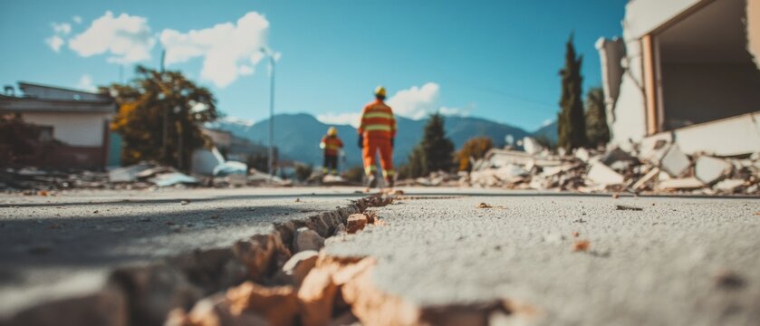 Climate Resilience in Action Urban Search and Rescue Teams Navigating Post-Earthquake Infrastructure Collapse - Critical Emergency Response Strategies for Disaster Mitigation