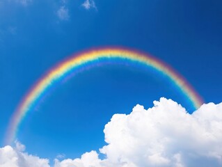 Mindful Horizons Vibrant Prismatic Rainbow Symbolizing Hope and Resilience in Climate-Conscious Digital Marketing Narratives for Wellness Transformation