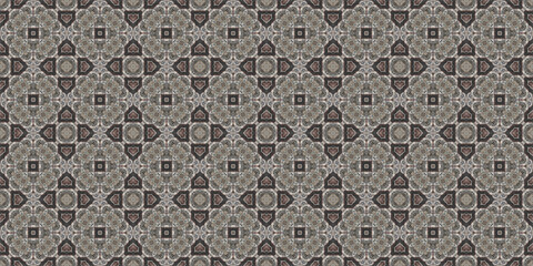 Seamless abstract pattern. Symmetrical texture. Kaleidoscope