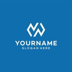 letter D P logo design vector template illustration