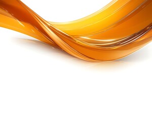 Abstract Gold Liquid Flow