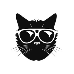 Obraz premium vector illustration of a cat