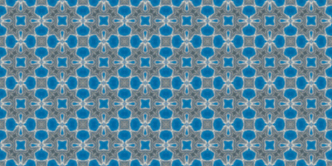 Seamless abstract pattern. Symmetrical texture. Kaleidoscope