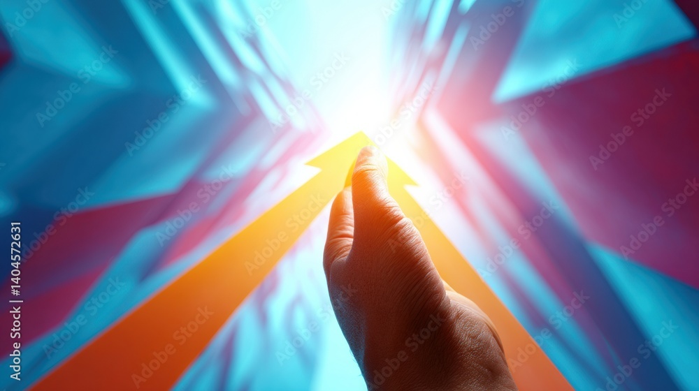 Poster Visionary Leadership 2024 Dynamic Growth Trajectory Visualization with Holographic Data Insights - Empowering Business Innovation and Strategic Performance Optimization