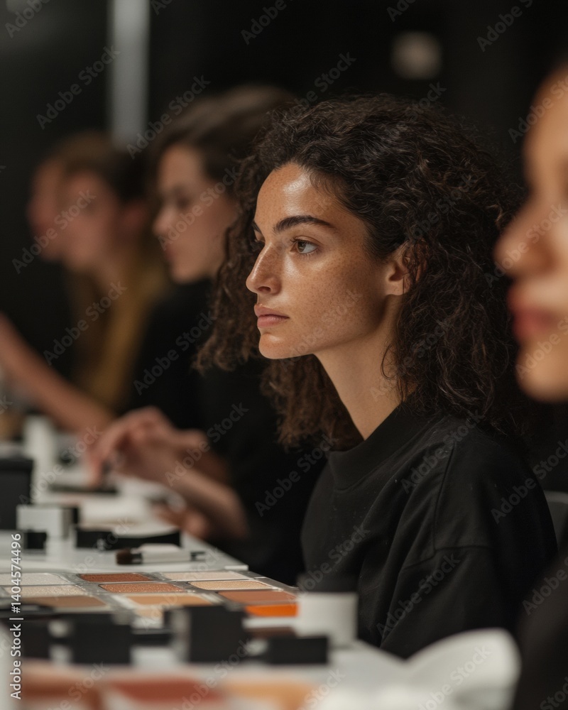 Aufkleber empowering diversity in professional development dynamic gen z beauty workshop showcasing inclusive 