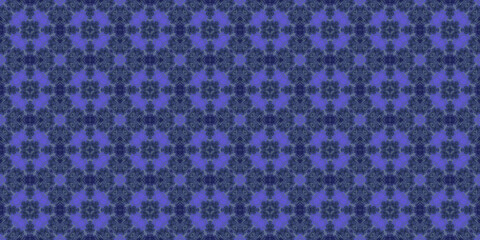 Seamless abstract pattern. Symmetrical texture. Kaleidoscope