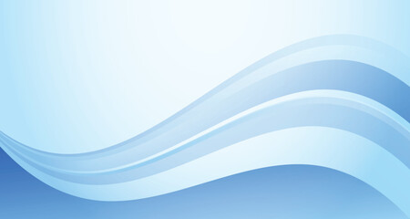 blue shiny gradient background with flowing wave thin line papercut design. Premium 3d abstract vector  glowing three dimensional wallpaper for company business banner presentation