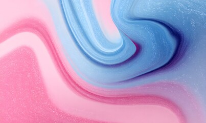 Abstract Pink Blue Swirl Background Fluid Design Texture Pastel Elegant Modern Artistic Wallpaper Graphic Image Digital Art Pretty Smooth Shiny       