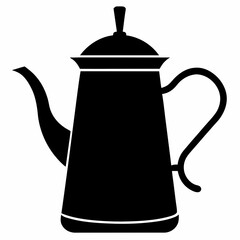 teapot isolated on white