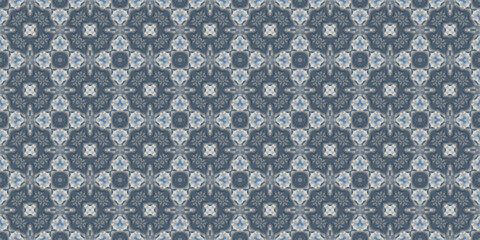 Seamless abstract pattern. Symmetrical texture. Kaleidoscope