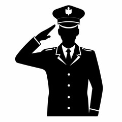 police officer vector