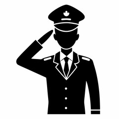 police officer vector