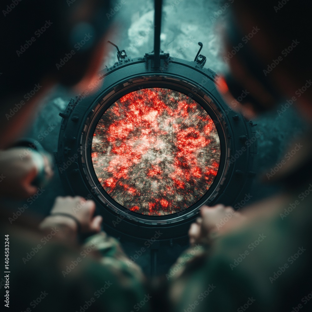 Poster Immersive Cyber Defense Visualization High-Stakes Tactical Monitoring with AI-Enhanced Threat Detection for Next-Generation National Security Strategies