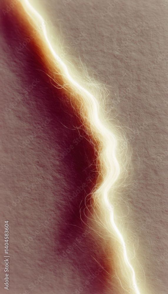 Poster liminal digital aesthetics post-analog scanner art exploring textural boundaries - experimental crea