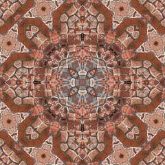 Seamless square pattern. Abstract texture background.