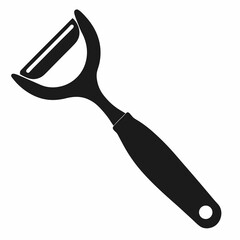 black plastic spatula