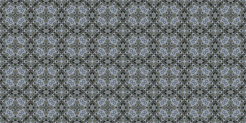 Seamless abstract pattern. Symmetrical texture. Kaleidoscope