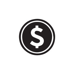 Obraz premium dollar sign icon